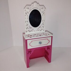 Mattel Barbie Dream House 2013 Collection Pink Vanity Replacement ~Vanity Only